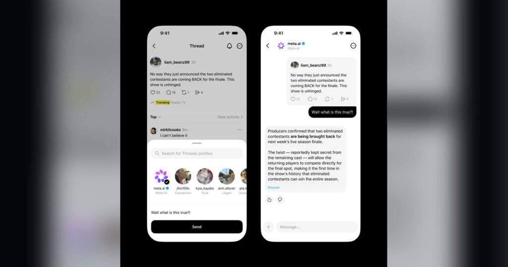 ThreadsのMeta AIとは?公開メンション・DM・日本での使い方を解説